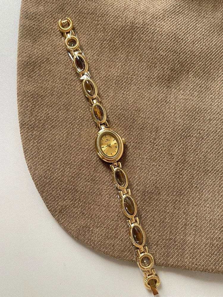 Luxury Green Jade Watch