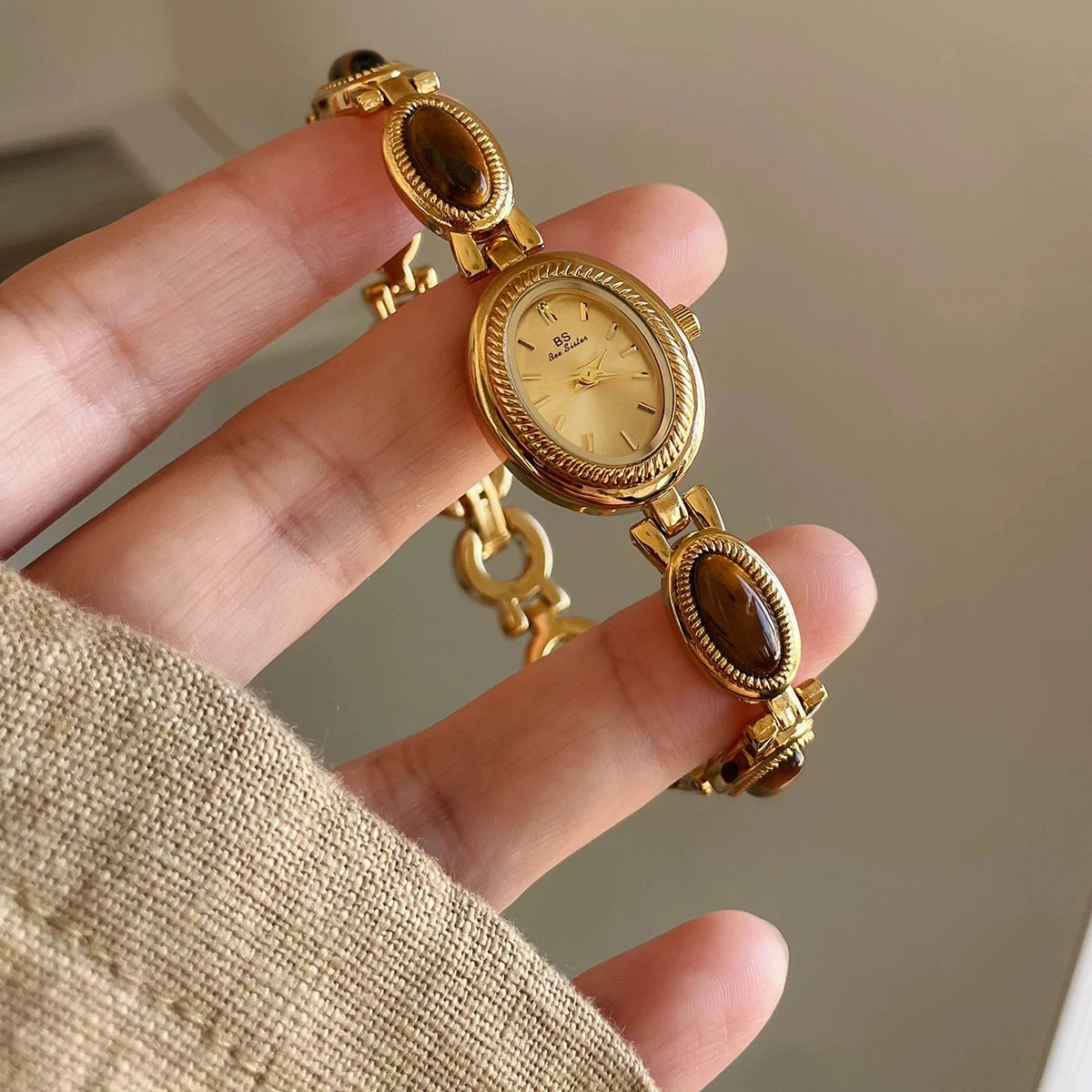 Luxury Green Jade Watch