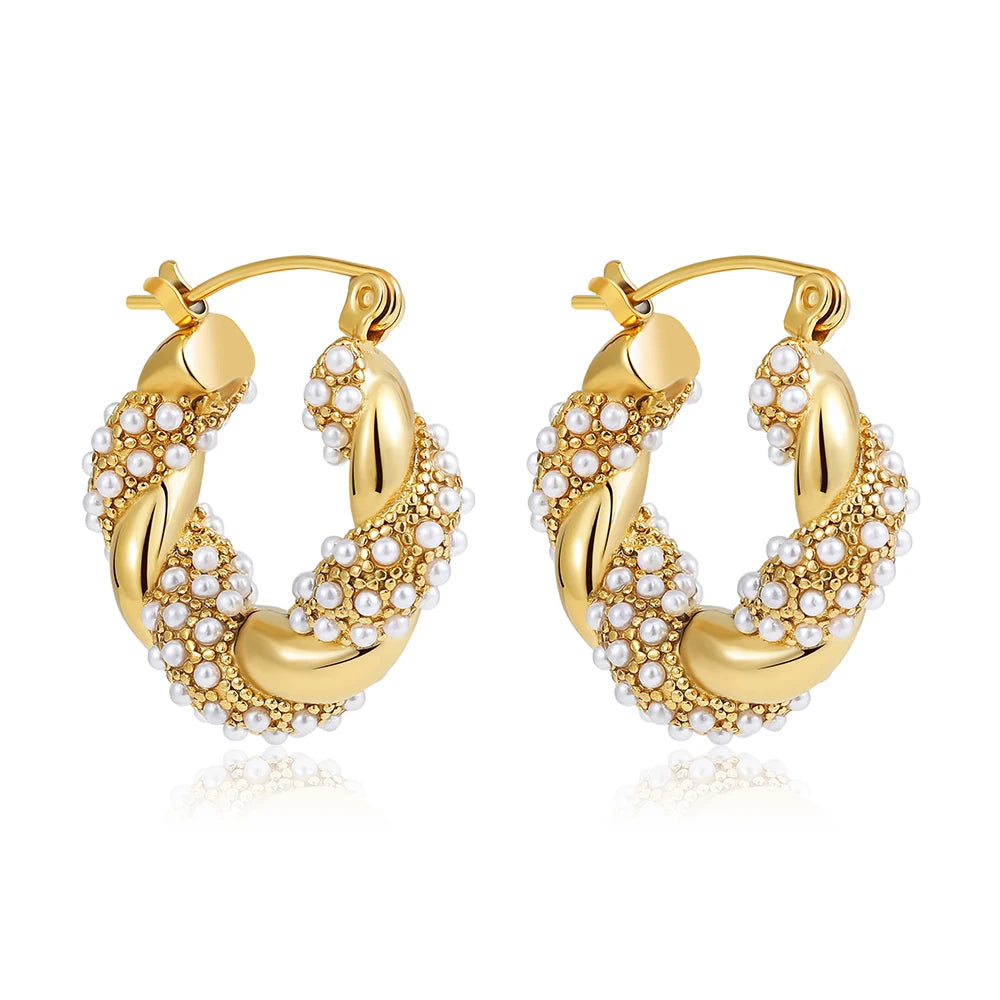 Eterna Gold Hoops