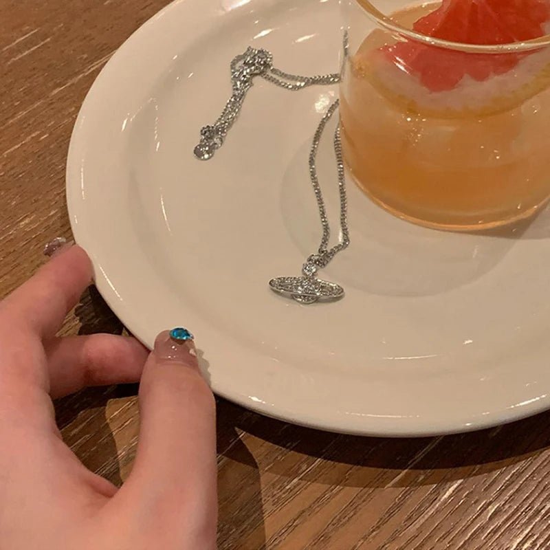 Luna Sphere Necklace - Maison Vanessa