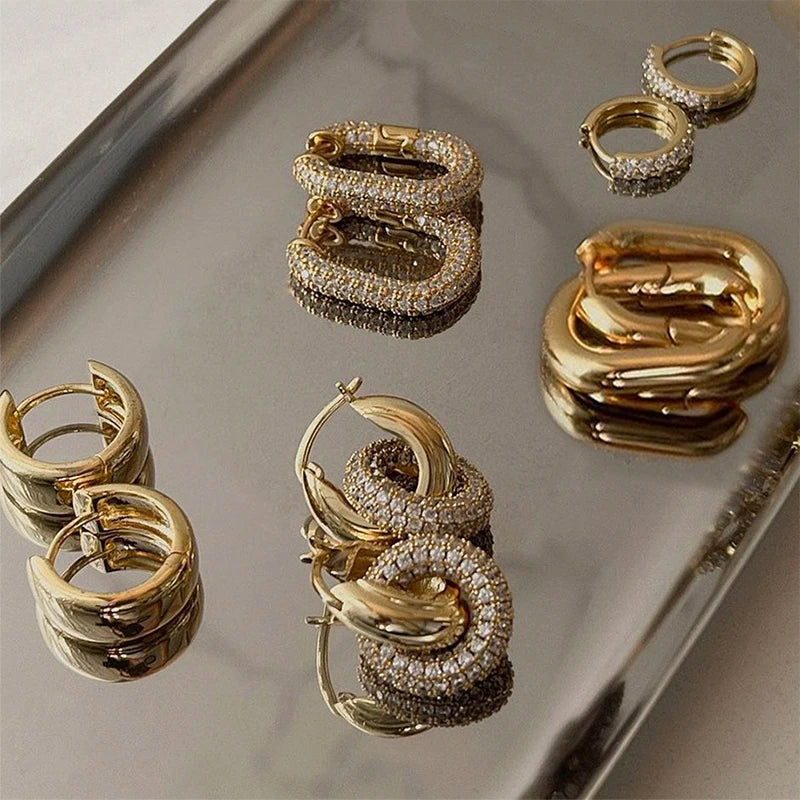 Eterna Gold Hoops