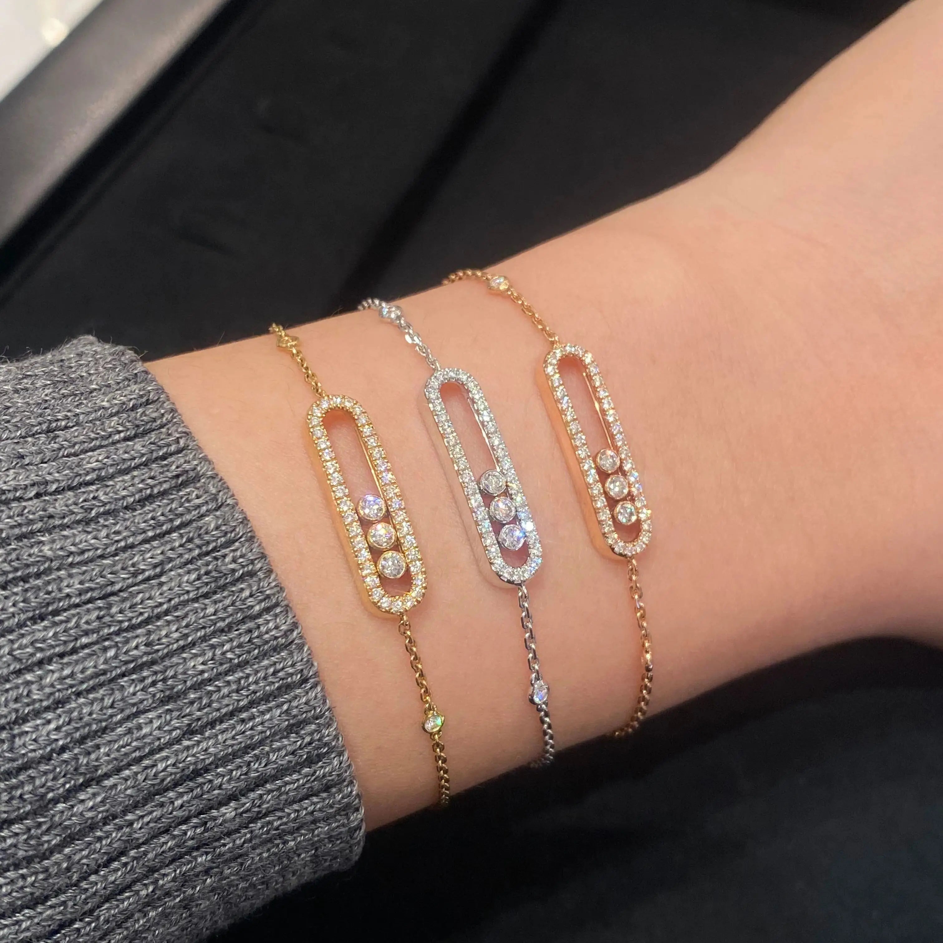 Éclat Triple Bracelet