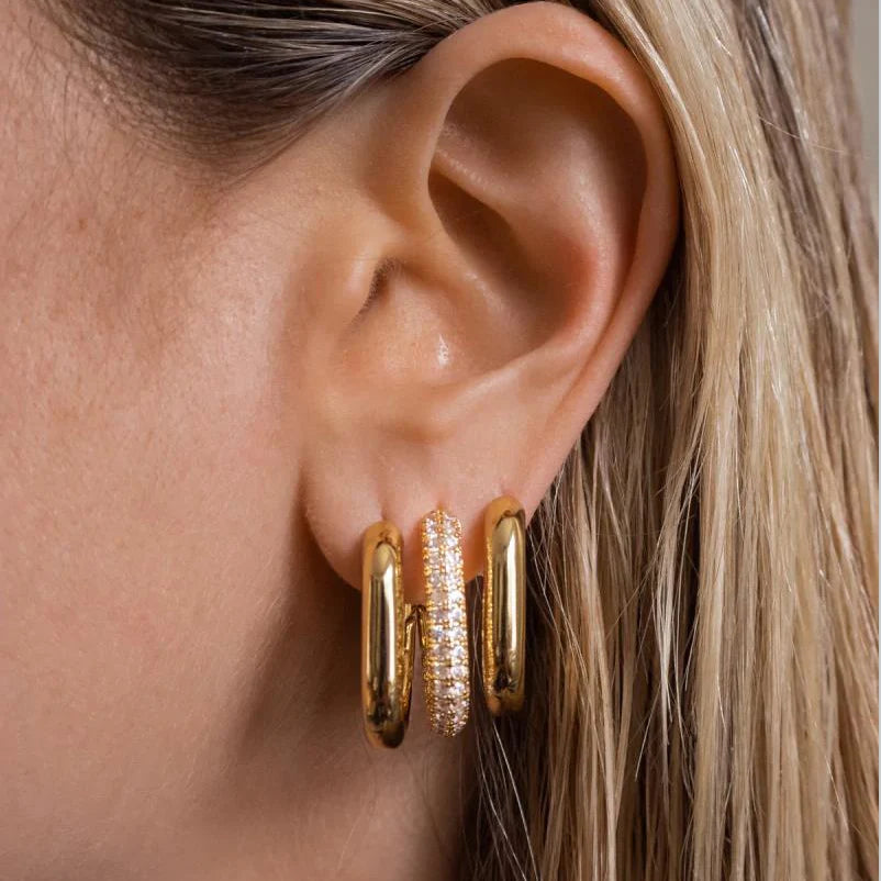 Eterna Gold Hoops