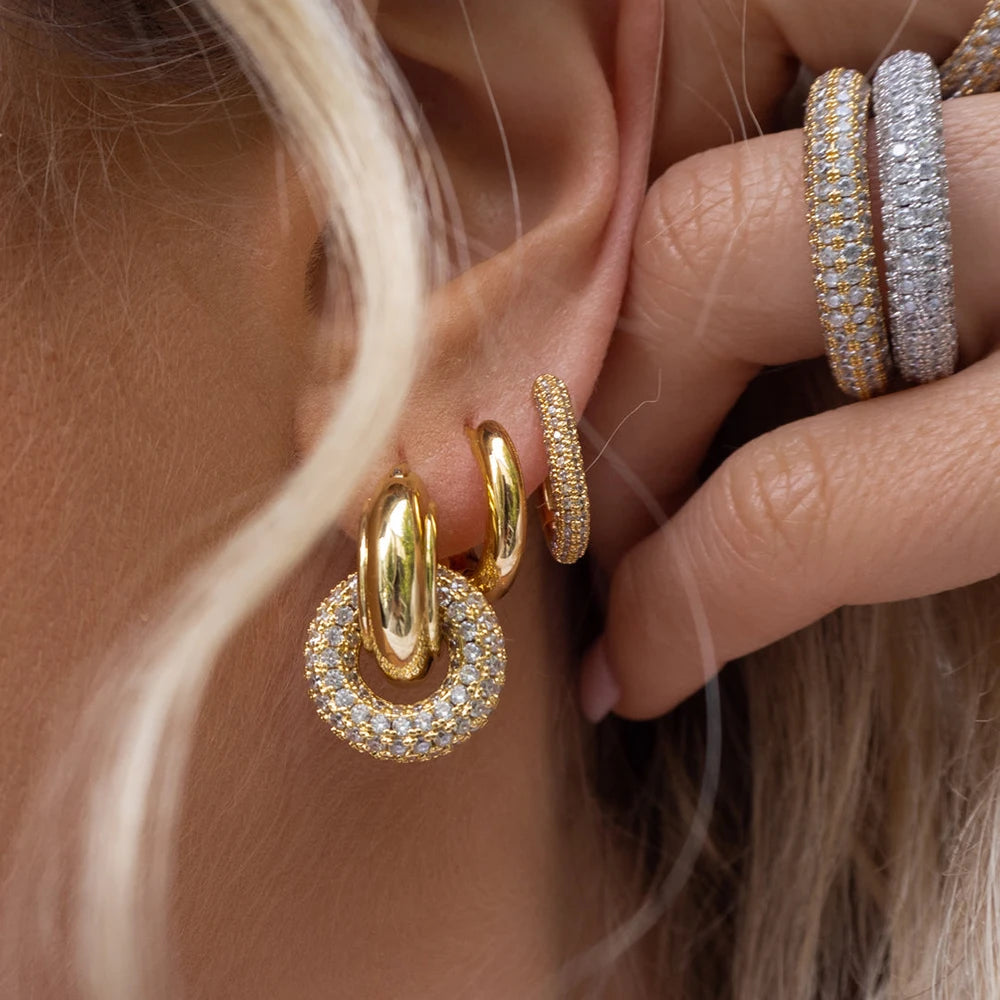 Eterna Gold Hoops