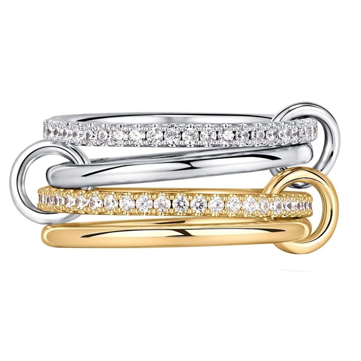 Eclat Stacking Ring - Maison Vanessa