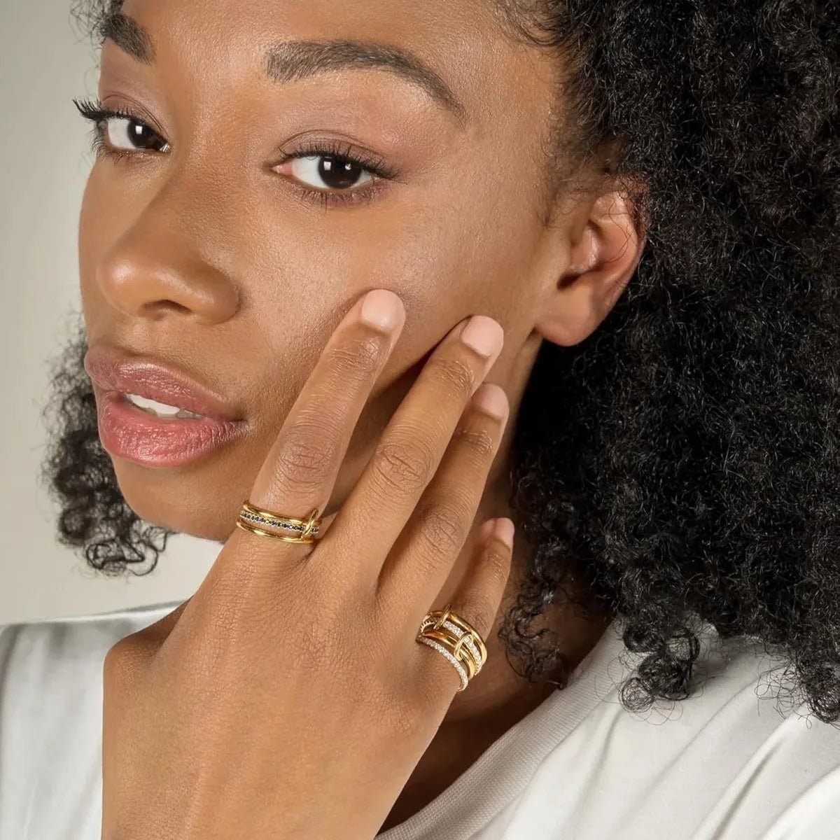 Eclat Stacking Ring - Maison Vanessa