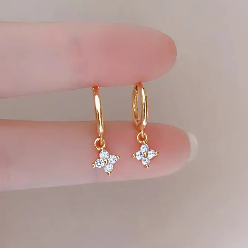 Fleur d’Or Earrings - Maison Vanessa