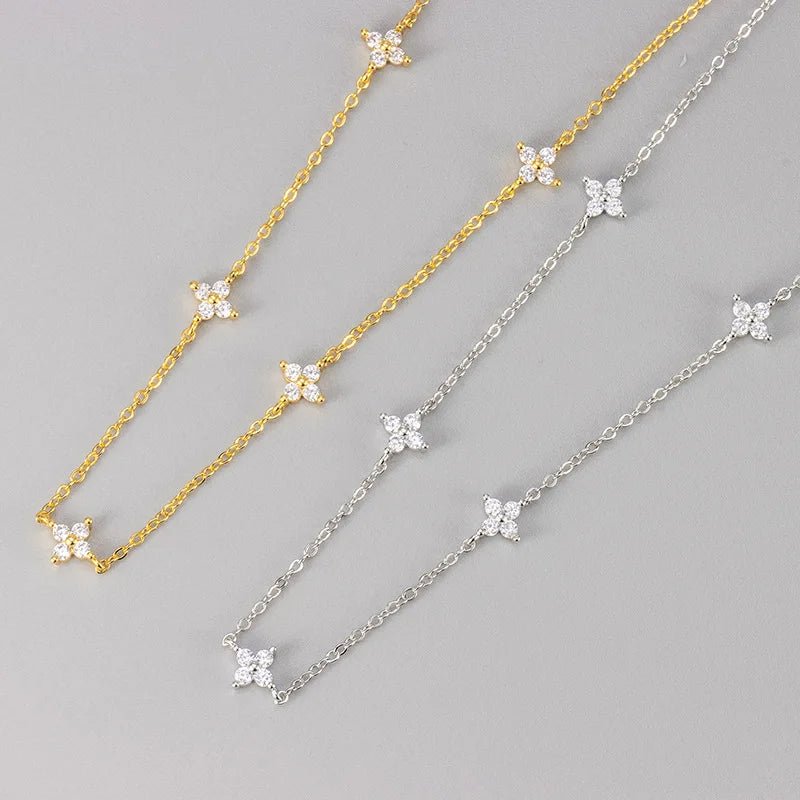 Fleur d’Or Necklace - Maison Vanessa